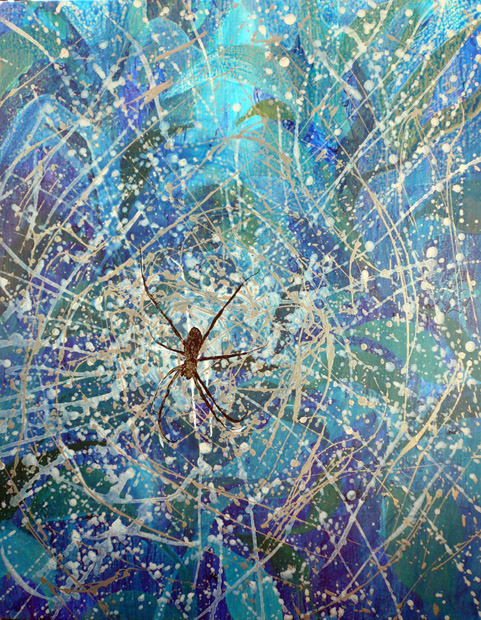蒼い蜘蛛