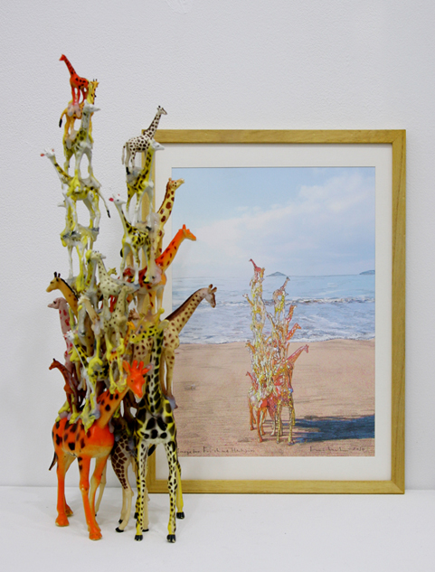 untitled / giraffe tower